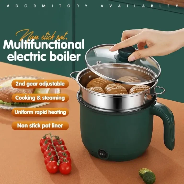 Multifunctional Double Layer Electric Rice Cooker 1.8L